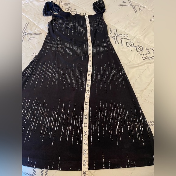 Vintage‎ little black dress by Carabella size small retro Whimsigoth - Picture 6 of 8